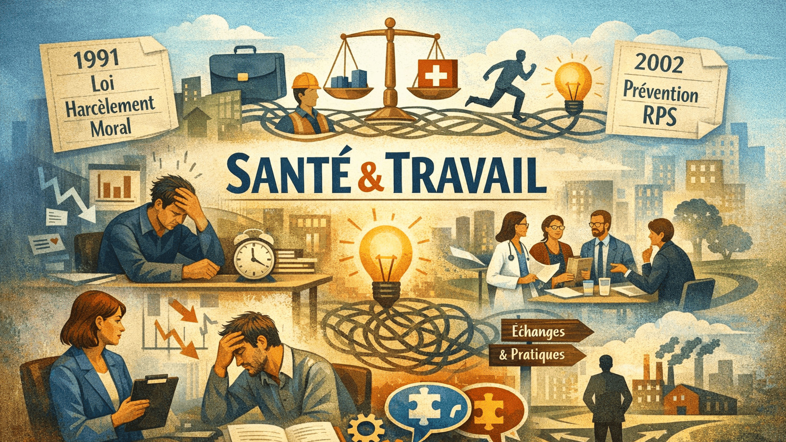 Développer sa pratique face aux enjeux des problématiques « santé- travail »